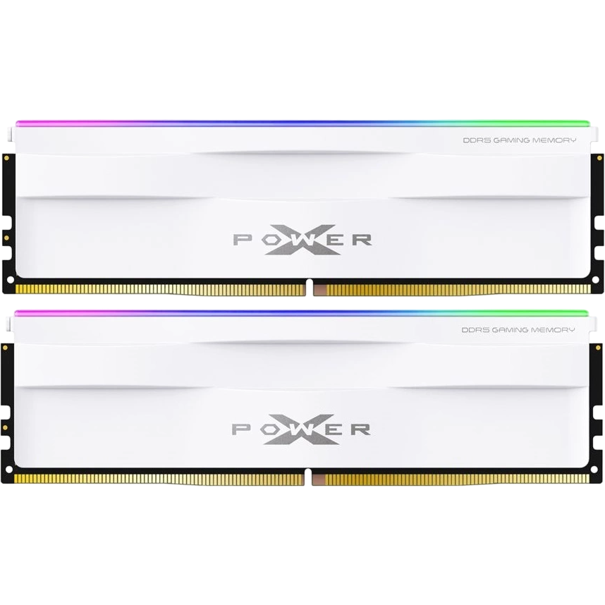 Mémoire vive 64GB DDR5 6000MHz Silicon Power XPower Zenith RGB (SP064GXLWU60AFDH) (2x32GB KIT)