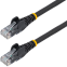 Câble de raccordement / Câble de patchcord StarTech N6LPATCH1MBK, 1m