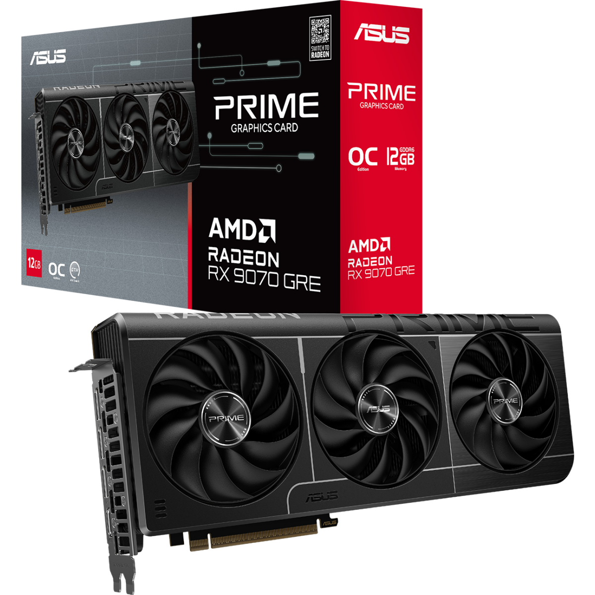 Carte graphique AMD Radeon RX 9070 GRE ASUS PRIME OC 12GB (PRIME-RX9070GRE-O12G) - photo 10