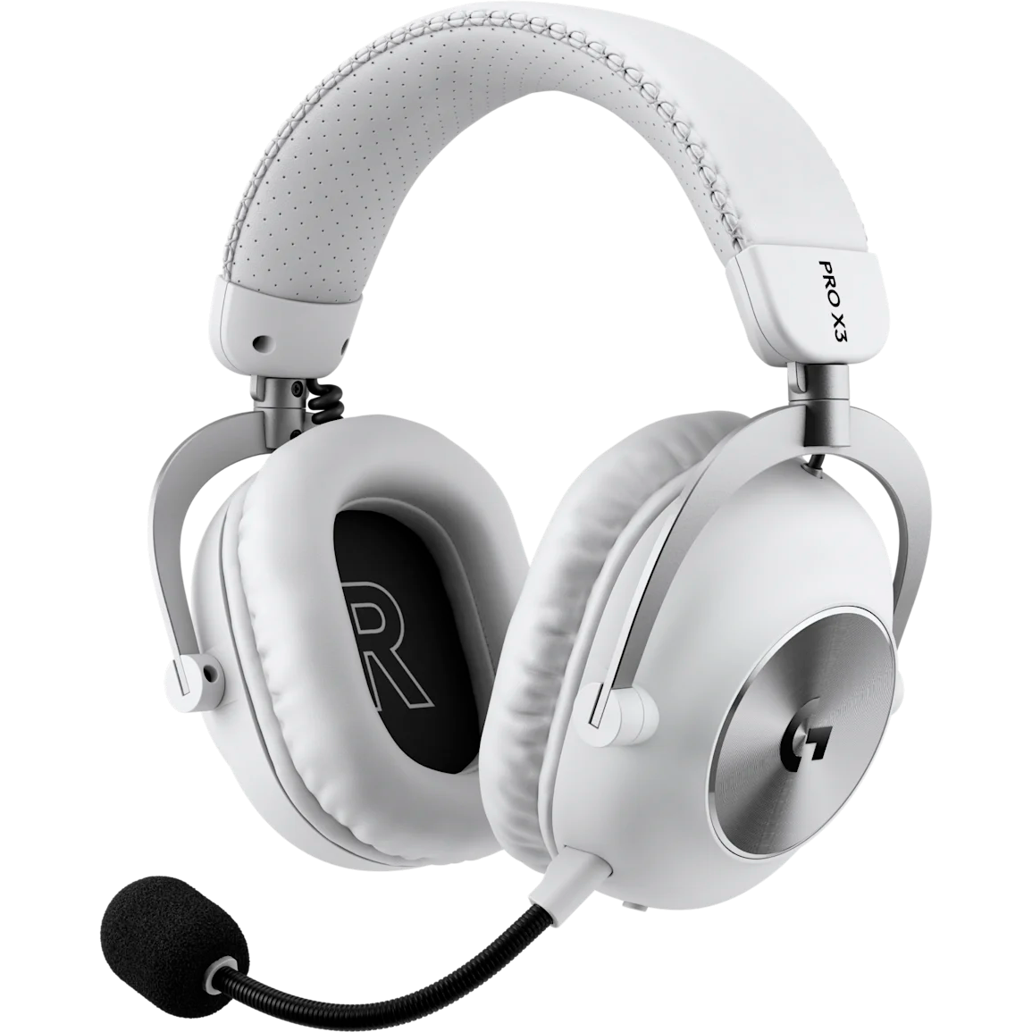 Casque audio Logitech G PRO X 3 LightSpeed White (981-001748)