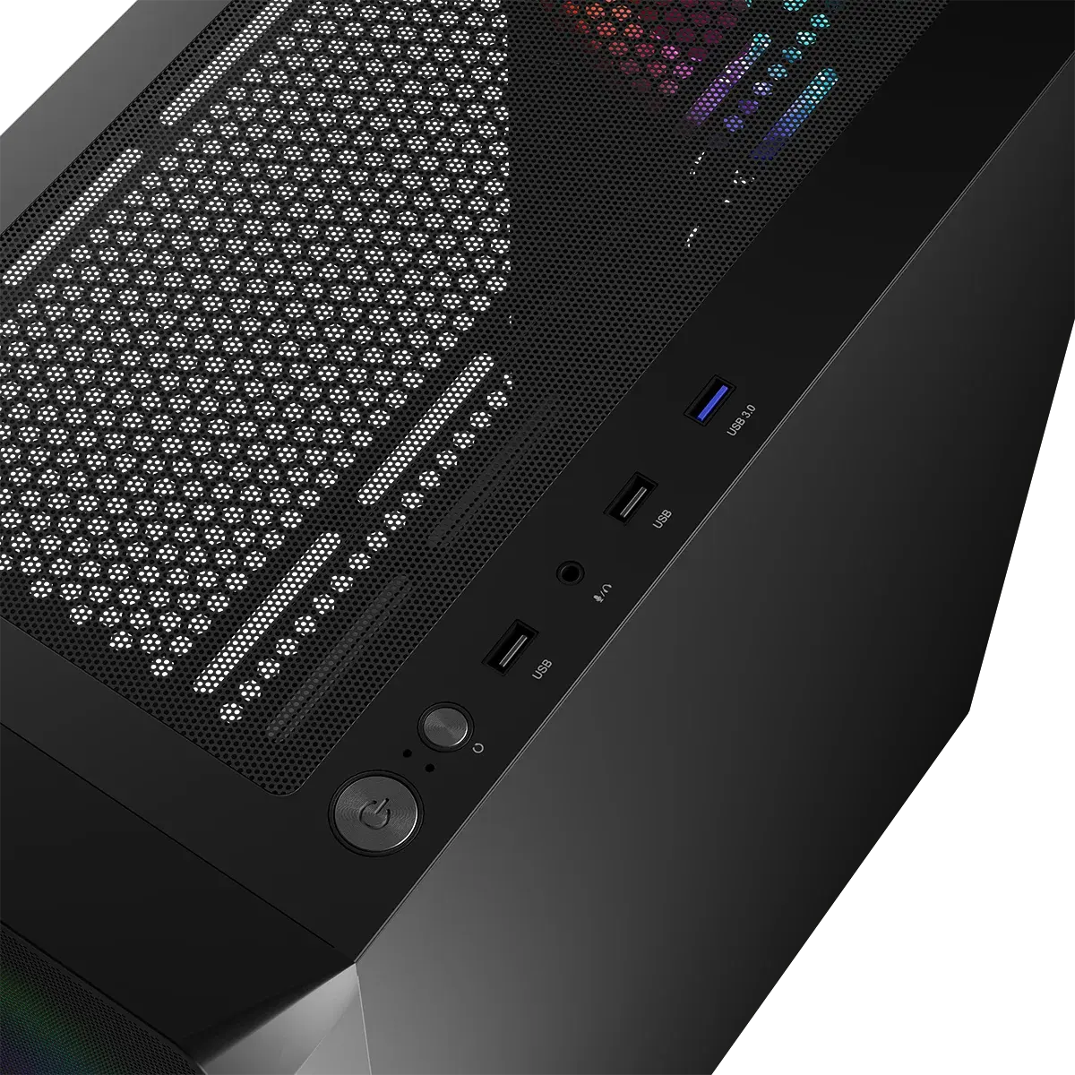 Boîtier Logic Concept Portos ARGB Midi Black - AT-PORTOS-10-0000000-0002 - photo 11