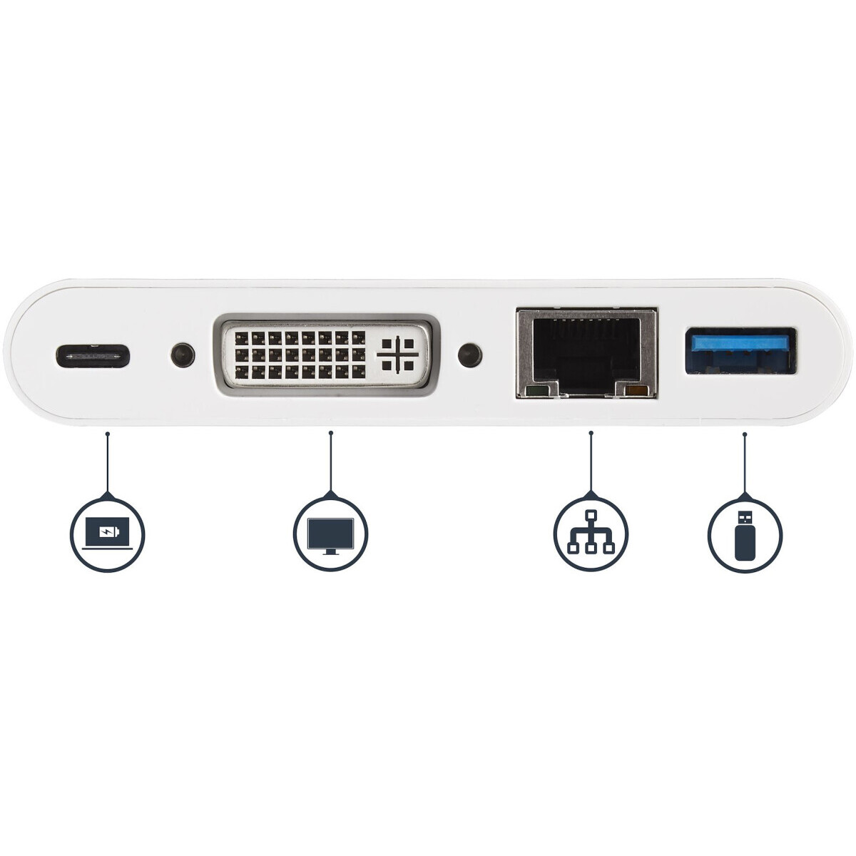 Station d’accueil StarTech USB-C Multiport Adapter - DKT30CDVPD - photo 2