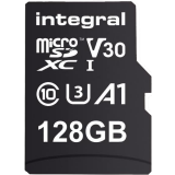 Carte mémoire 128GB MicroSD Integral + SD adapter (INMSDX128G-100V30)