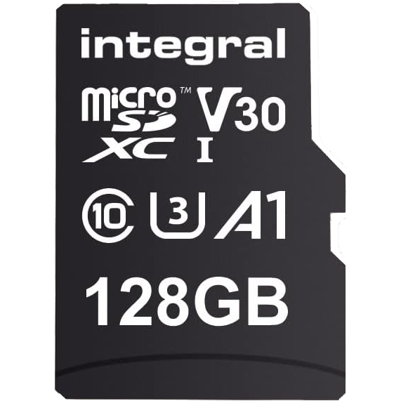 Carte mémoire 128GB MicroSD Integral + SD adapter (INMSDX128G-100V30) - photo 2