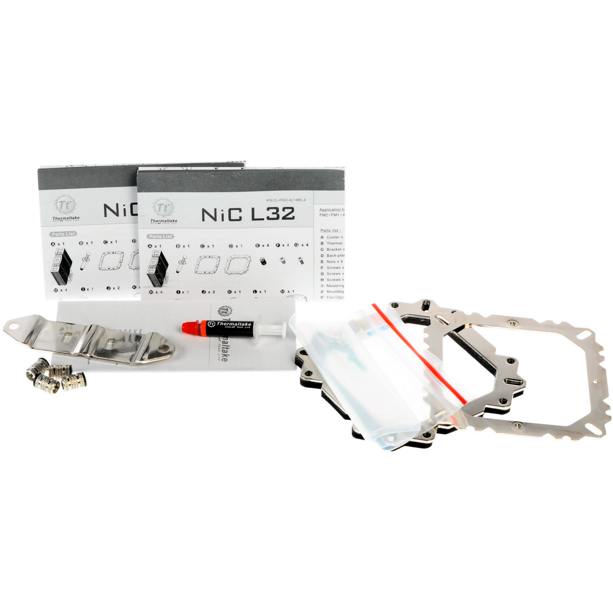 Refroidisseur Thermaltake NiC L32 White/Red - CL-P002-AL14RE-A - photo 7