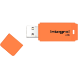 clé USB flash 8GB Integral Neon Orange (INFD8GBNEONOR)