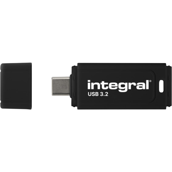 clé USB flash 64GB Integral Black (INFD64GBBLKC3.2)