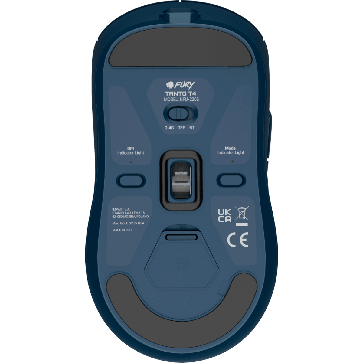Souris Fury Tanto T4 Navy Blue - TANTO T4 - photo 9