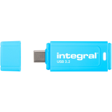 clé USB flash 32GB Integral Neon-C Blue (INFD32GBNEONCB3.2)