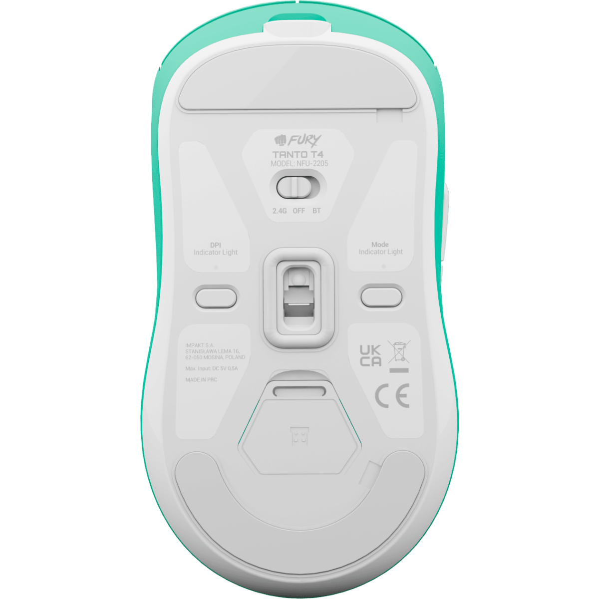 Souris Fury Tanto T4 Mint - TANTO T4 - photo 9