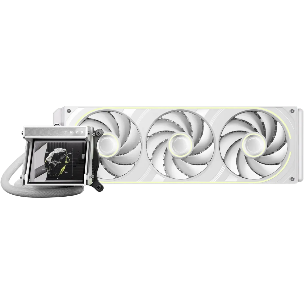 Système de refroidissement liquide TRYX Holo RGB 360 White - L-H360A-DM3M-G0W