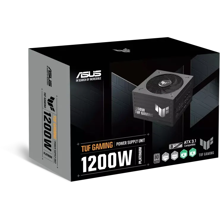 Alimentation électrique 1200W ASUS TUF Gaming Platinum (TUF-GAMING-1200P) - 90YE0100-B0NA00 - photo 10