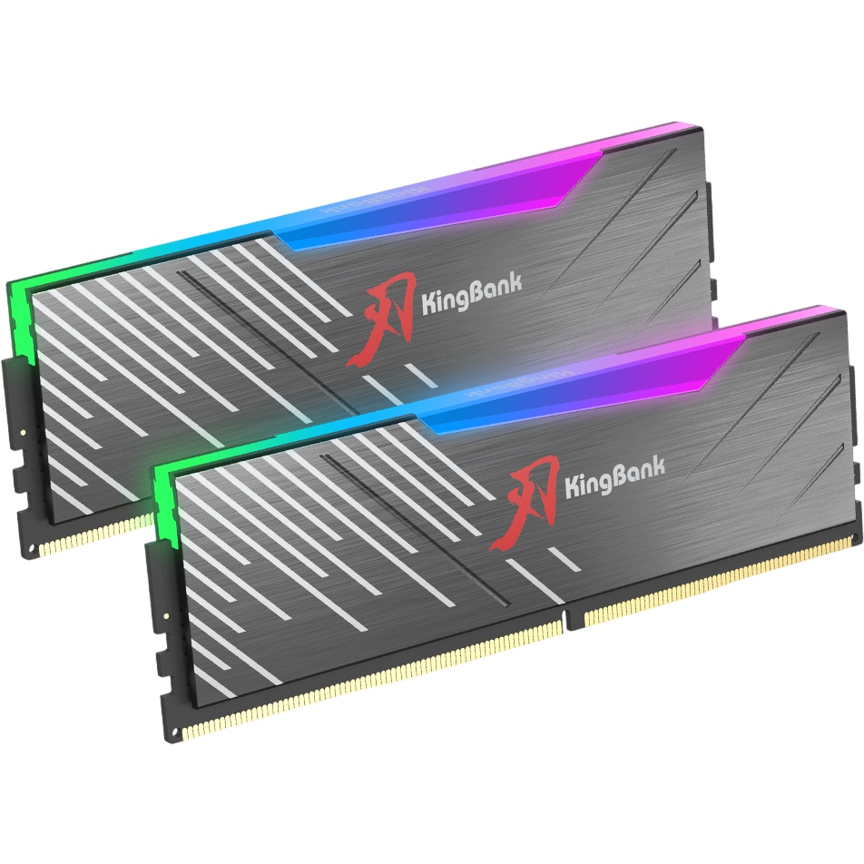 Mémoire vive 32GB DDR5 6000MHz KingBank KRRB RGB (K5.01.FL05ED9401) (2x16GB KIT)