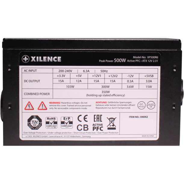 Alimentation électrique 500W Xilence XP500R6 - XN042 - photo 6