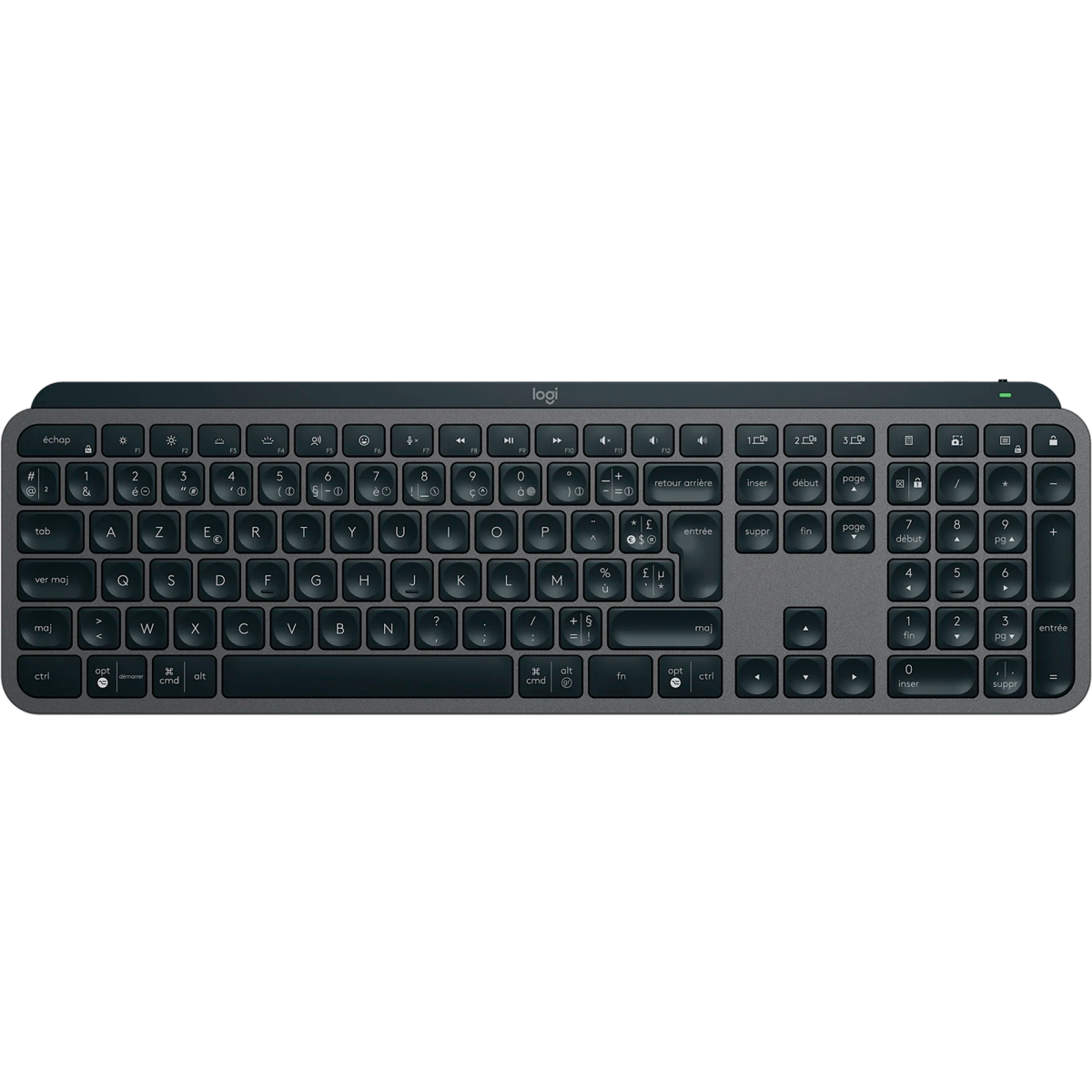 Clavier Logitech MX Keys S Graphite (920-011574)