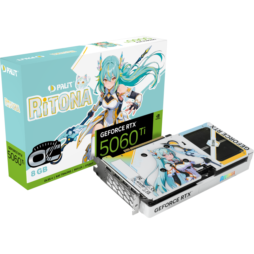 Carte graphique NVIDIA GeForce RTX 5060 Ti Palit RiTONA OC 8GB (NE7506TH19P1-B67DR) - photo 15