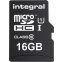 Carte mémoire 16GB MicroSD Integral + SD adapter (INMSDH16G10-90U1) - photo 2