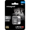 Carte mémoire 16GB MicroSD Integral + SD adapter (INMSDH16G10-90U1) - photo 3
