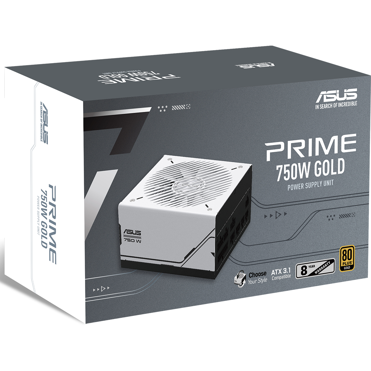 Alimentation électrique 750W ASUS Prime Gold (AP-750G) - 90YE00U1-B0NA00 - photo 12