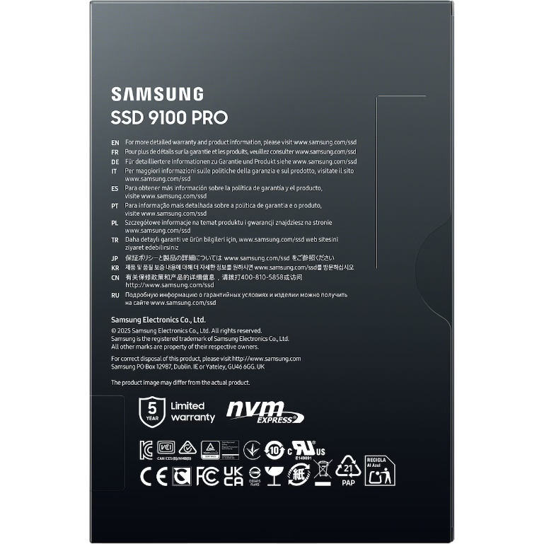 Stockage SSD 8TB Samsung 9100 PRO (MZ-VAP8T0) - photo 7