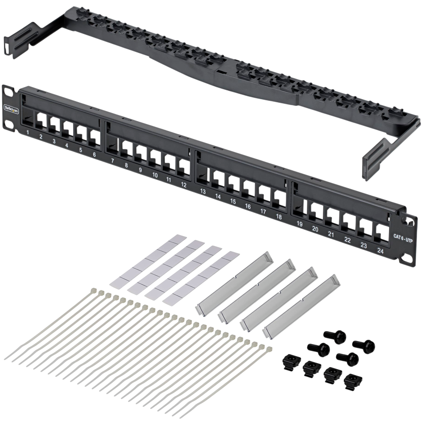 Patch-panel StarTech C6PANELUTP241UCM - photo 3