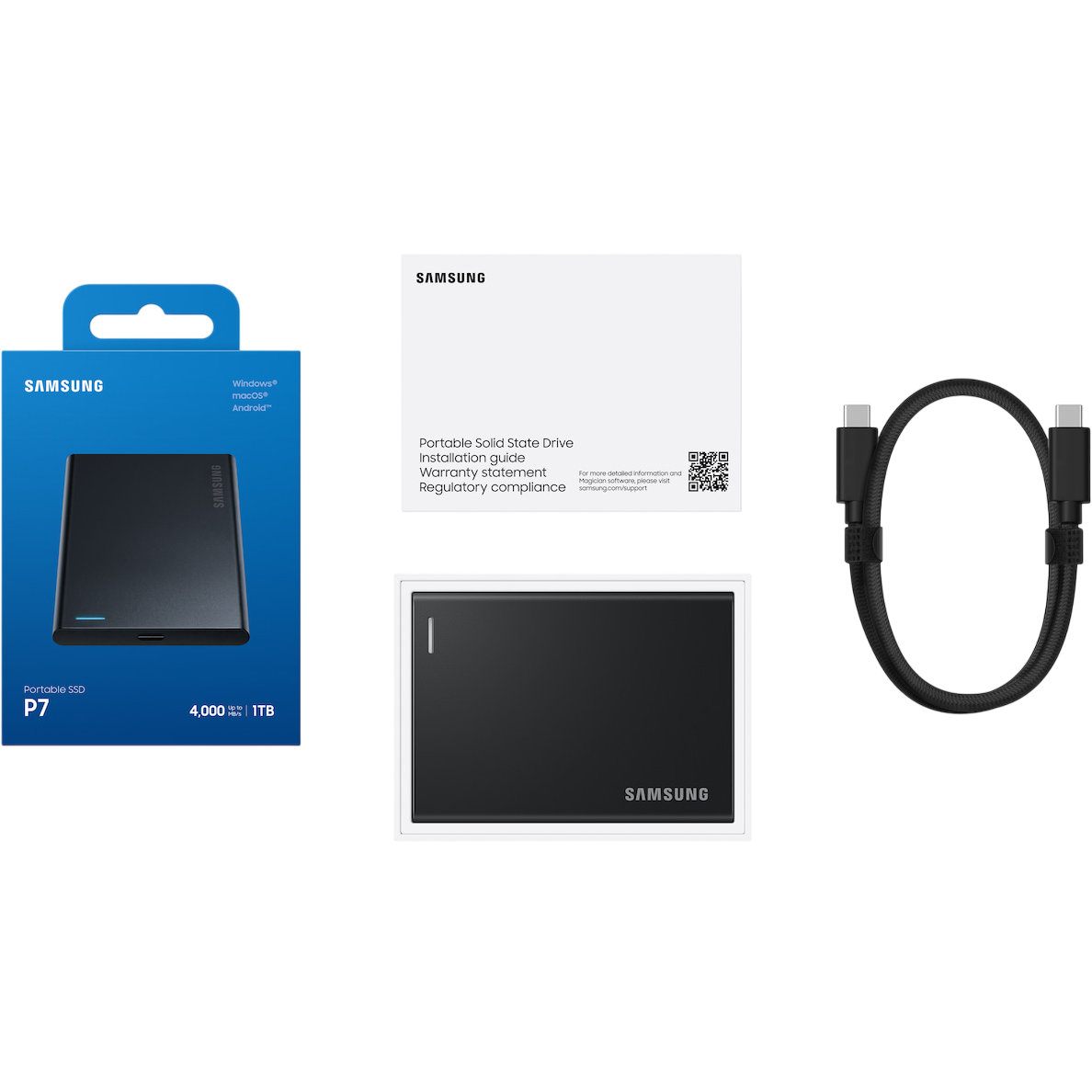 Disque dur SSD externe 1TB Samsung P7 (MU-PF1T0G) - photo 7