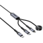 Câble USB Type-C - USB Type-C/Lightning, 1.2m, UNITEK C14180AGY01-1.2M - photo 3