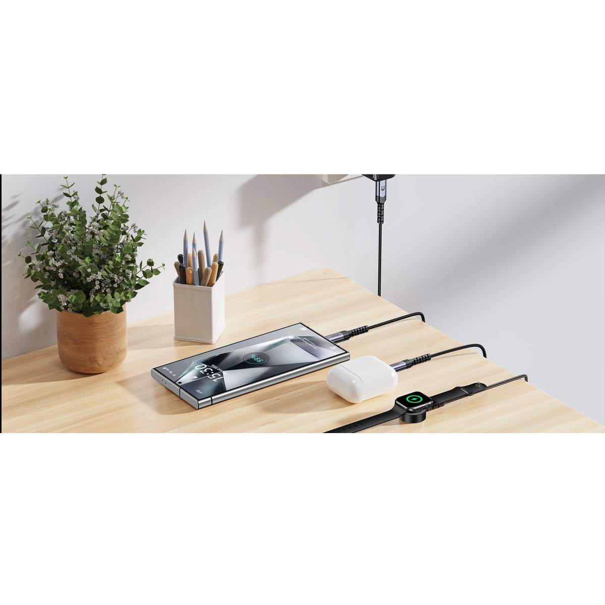 Câble USB Type-C - USB Type-C/Lightning, 1.2m, UNITEK C14180AGY01-1.2M - photo 6