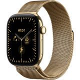 Умные часы Apple Watch Series 12 46mm 5G Radiant Gold Titanium Case with Radiant Gold Milanese Loop M/L (MJGV4ZR/A)