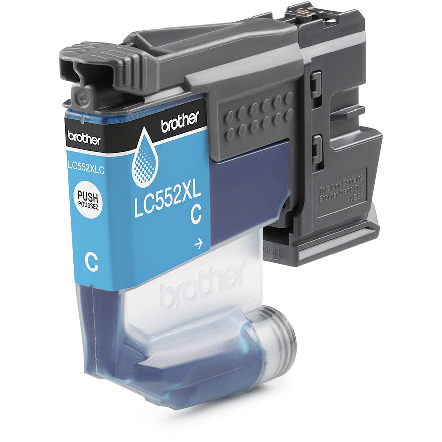 Cartouche Brother LC-552XLC Cyan - LC552XLC - photo 2