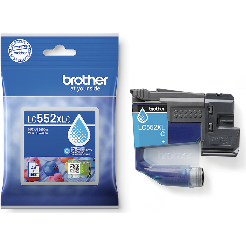 Cartouche Brother LC-552XLC Cyan - LC552XLC - photo 3