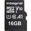 Carte mémoire 16GB MicroSD Integral + SD adapter (INMSDH16G-100V10) - photo 2