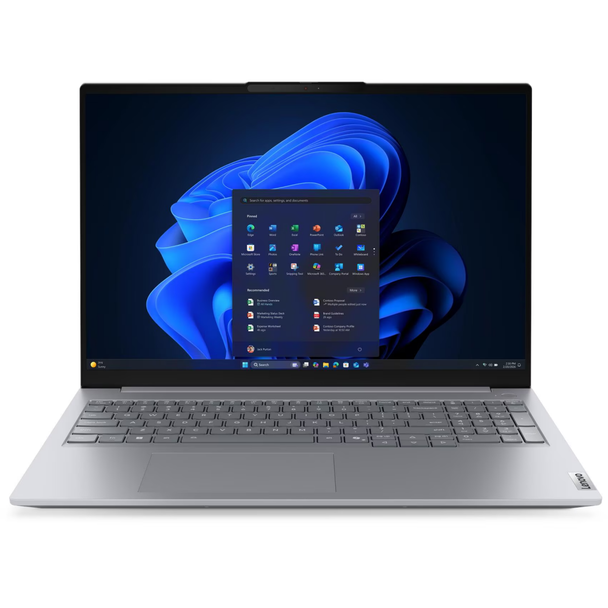 Ordinateur portable Lenovo ThinkBook 16 G9 AHP Arctic Grey (21UT00ACFR)