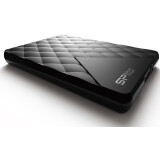 Ārējie cietie diski un SSD 1Tb Silicon Power Diamond D06 Black (SP010TBPHDD06S3K)
