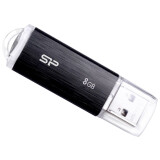 USB zibatmiņa 8Gb Silicon Power Ultima U02 Black (SP008GBUF2U02V1K)