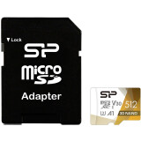 Atmiņas kartes 512Gb MicroSD Silicon Power Superior Pro + SD Adapter (SP512GBSTXDU3V20AB)