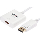 Pārejas savienojums DisplayPort (M) - HDMI (F), 0.2m, VCOM CG601
