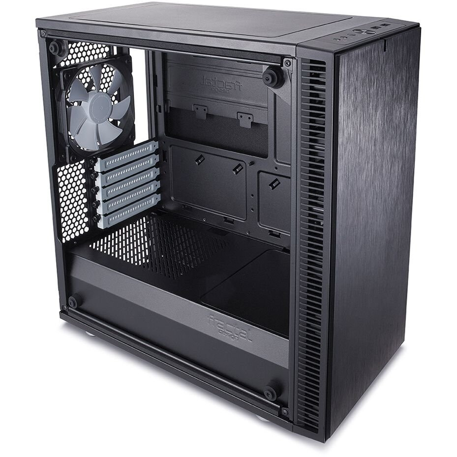 Datoru korpuss Fractal Design Define Mini C TG Black - FD-CA-DEF-MINI-C-BK-TG - foto 15