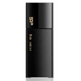 Clé USB 8Gb Silicon Power Blaze B05 Black (SP008GBUF3B05V1K)