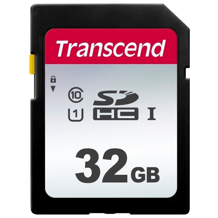Atmiņas kartes 32Gb SD Transcend (TS32GSDC300S)