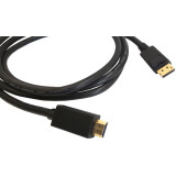 Kabelis DisplayPort (M) - HDMI (M), 0.9m, Kramer C-DPM/HM-3