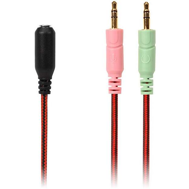 Garnitūra Sven AP-G988MV Black/Red - foto 5