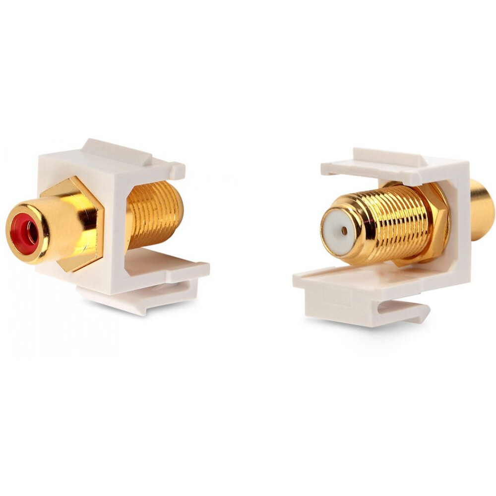 Ieliktnis Hyperline KJ1-RCA/RD-FHG-WH