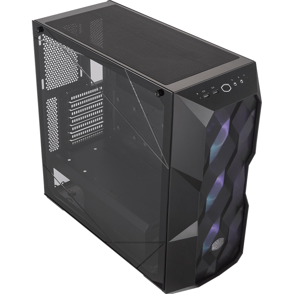 Datoru korpuss Cooler Master MasterBox TD500 Mesh Black (MCB-D500D-KGNN-S01) - foto 3
