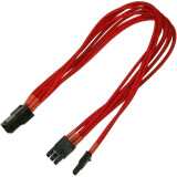 Adapter PCI-E 6-pin - PCI-E 6+2-pin, 0.3м, Nanoxia NXP683ER