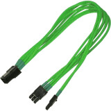 Adapter PCI-E 6-pin - PCI-E 6+2-pin, 0.3м, Nanoxia NXP683ENG