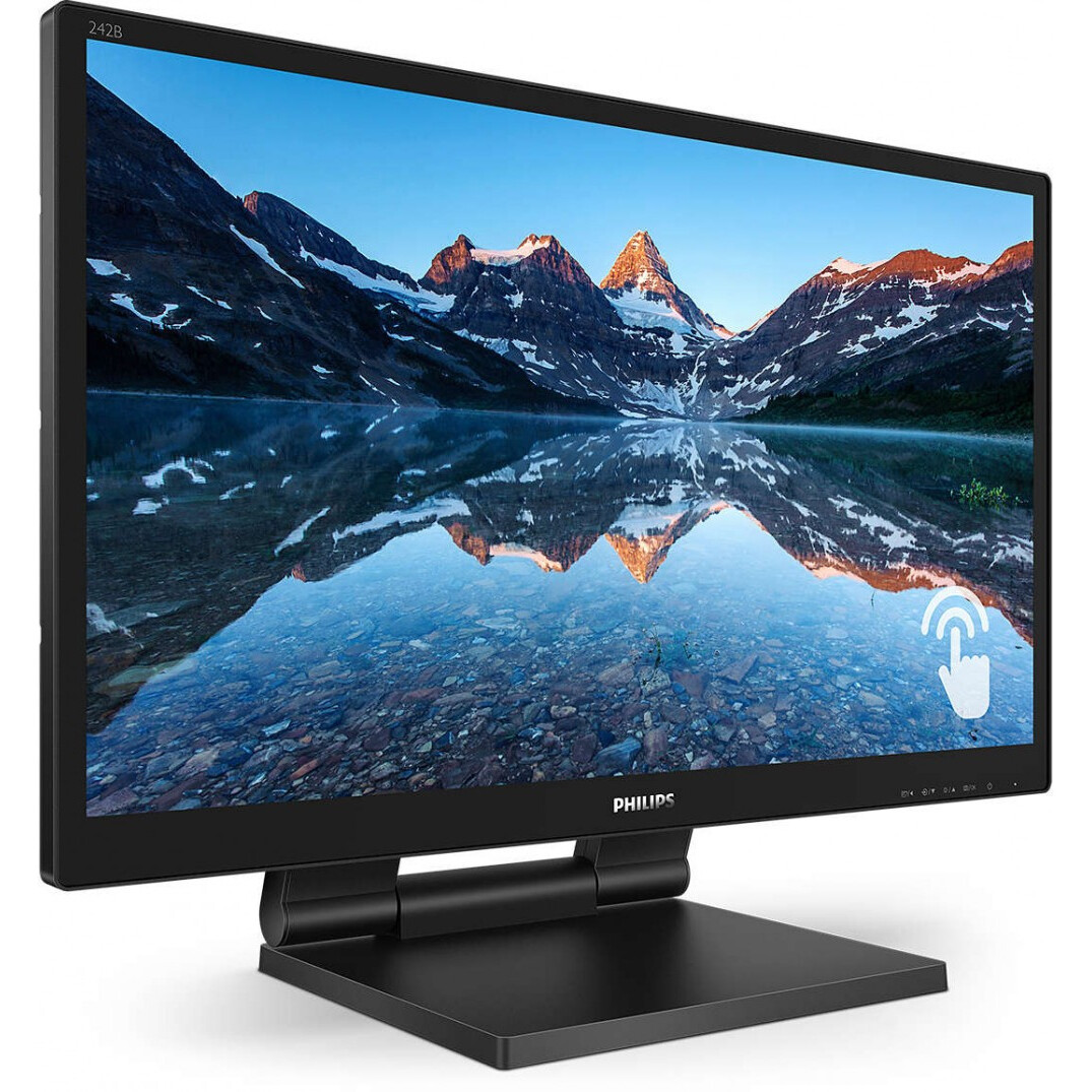 Monitors Philips 24" IPS Fill HD (242B9T/00) - foto 2