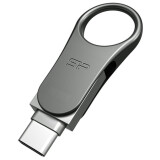 USB zibatmiņa 64Gb Silicon Power Mobile C80 Silver (SP064GBUC3C80V1S)