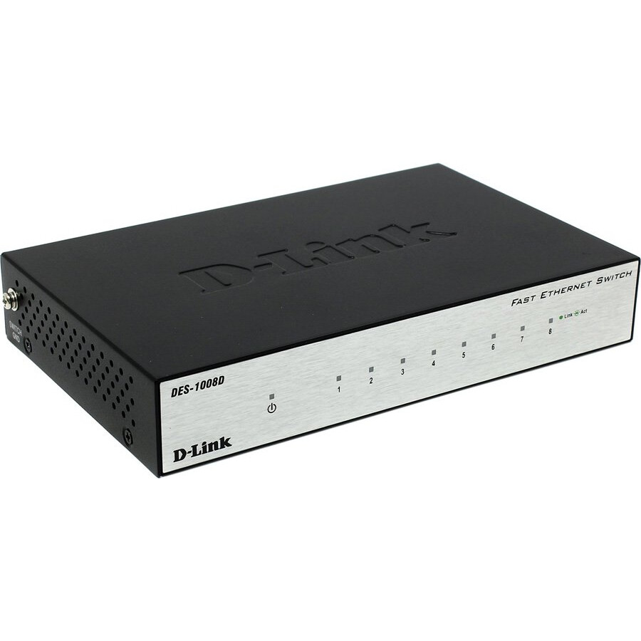 Slēdzis (komutators) D-Link DES-1008D