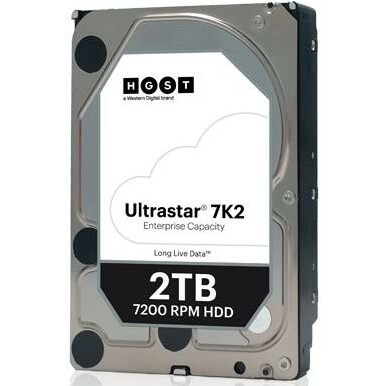 Cietais disks 2Tb SATA-III WD (HGST) Ultrastar 7K2 (1W10002/1W10025) - HUS722T2TALA604